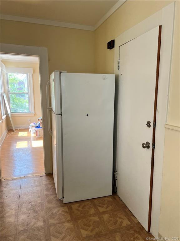 259 Humphrey Street, Unit 2 New Haven, CT 06511 - Photo 3 of 13 a view of a storage & utility room with a window