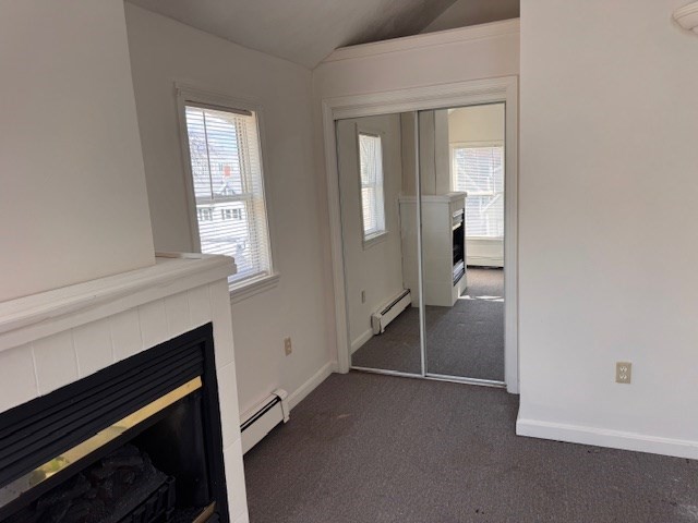14 Dane Street, Unit 3 Everett, MA 02149 - Photo 12 of 19 a view of hallway with windows and a fireplace