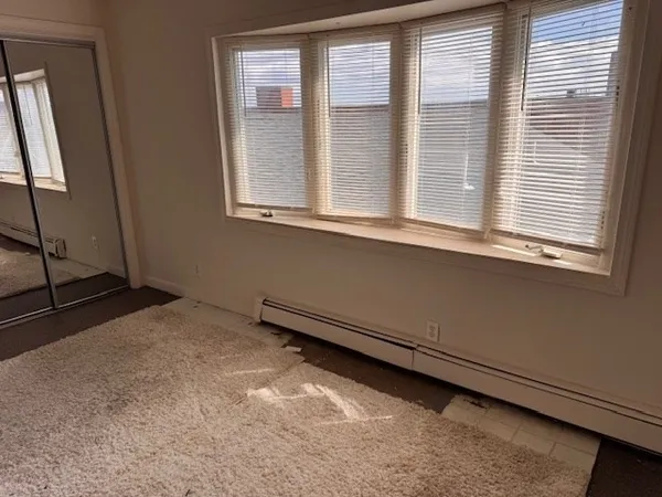 a view of a room with window