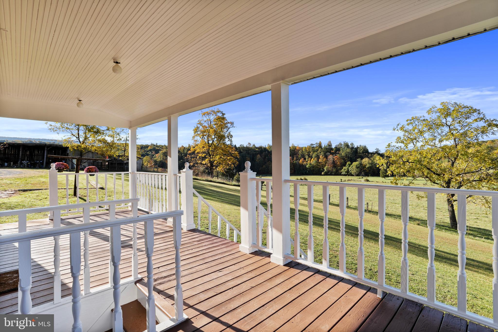 4942 Johnsons Mill Road Berkeley Springs, WV 25411 - Photo 53 of 99 Large Front Porch