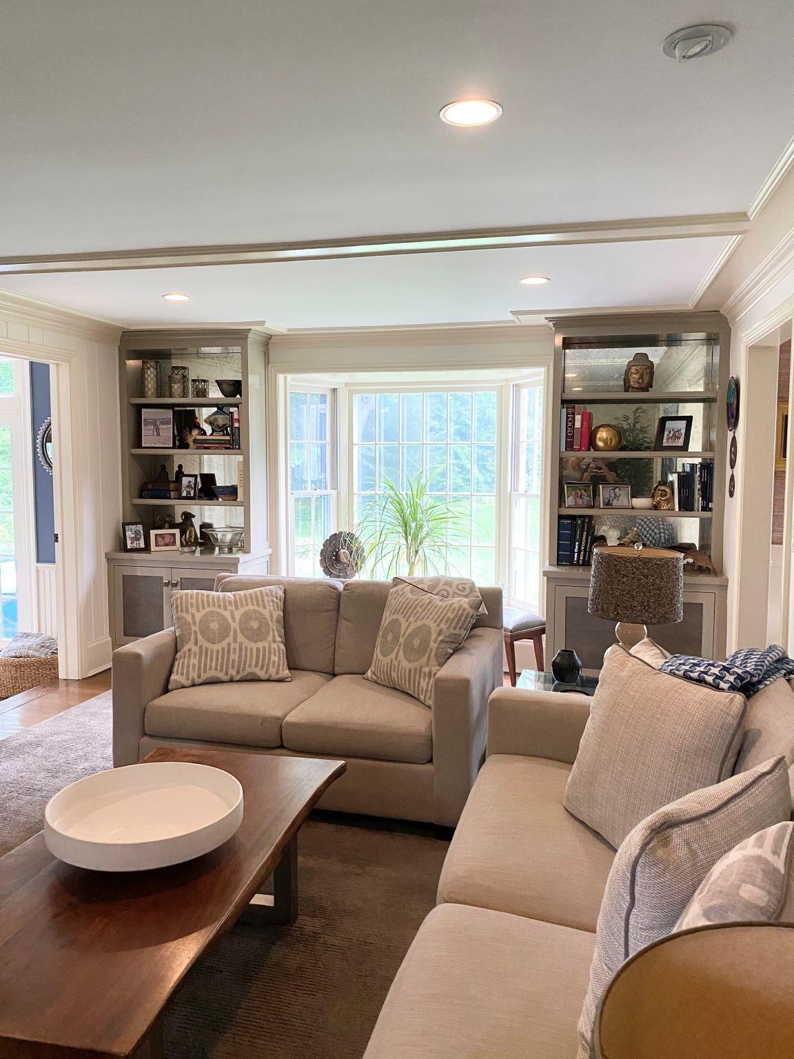 65 Conrad Road New Canaan, CT 06840 - Photo 5 of 12 a living room with furniture and a large window