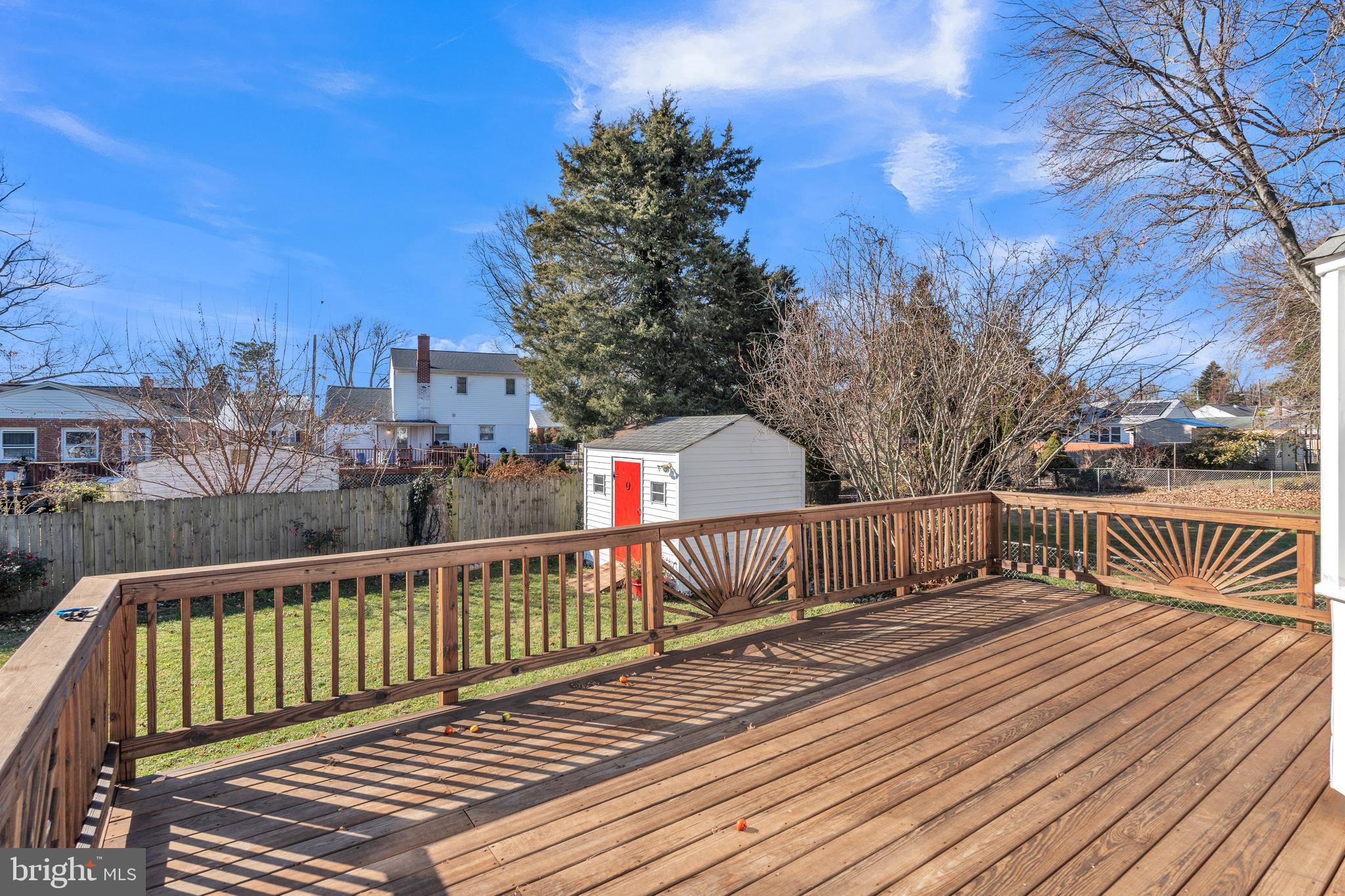 12812 Holdridge Road Silver Spring, MD 20906 - Photo 27 of 30 Deck and storage shed