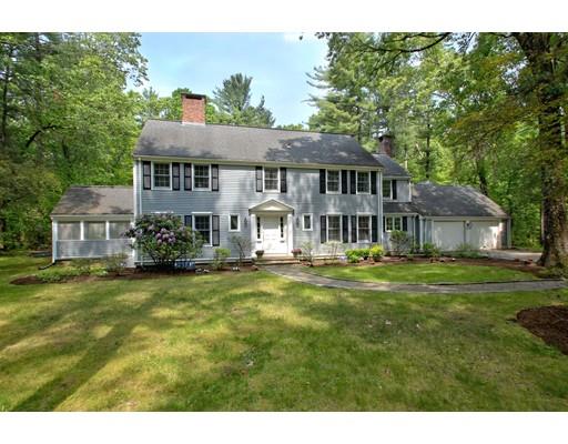 30 Decatur Lane Wayland, MA 01778 - Photo 1 of 29 a front view of a house with a garden