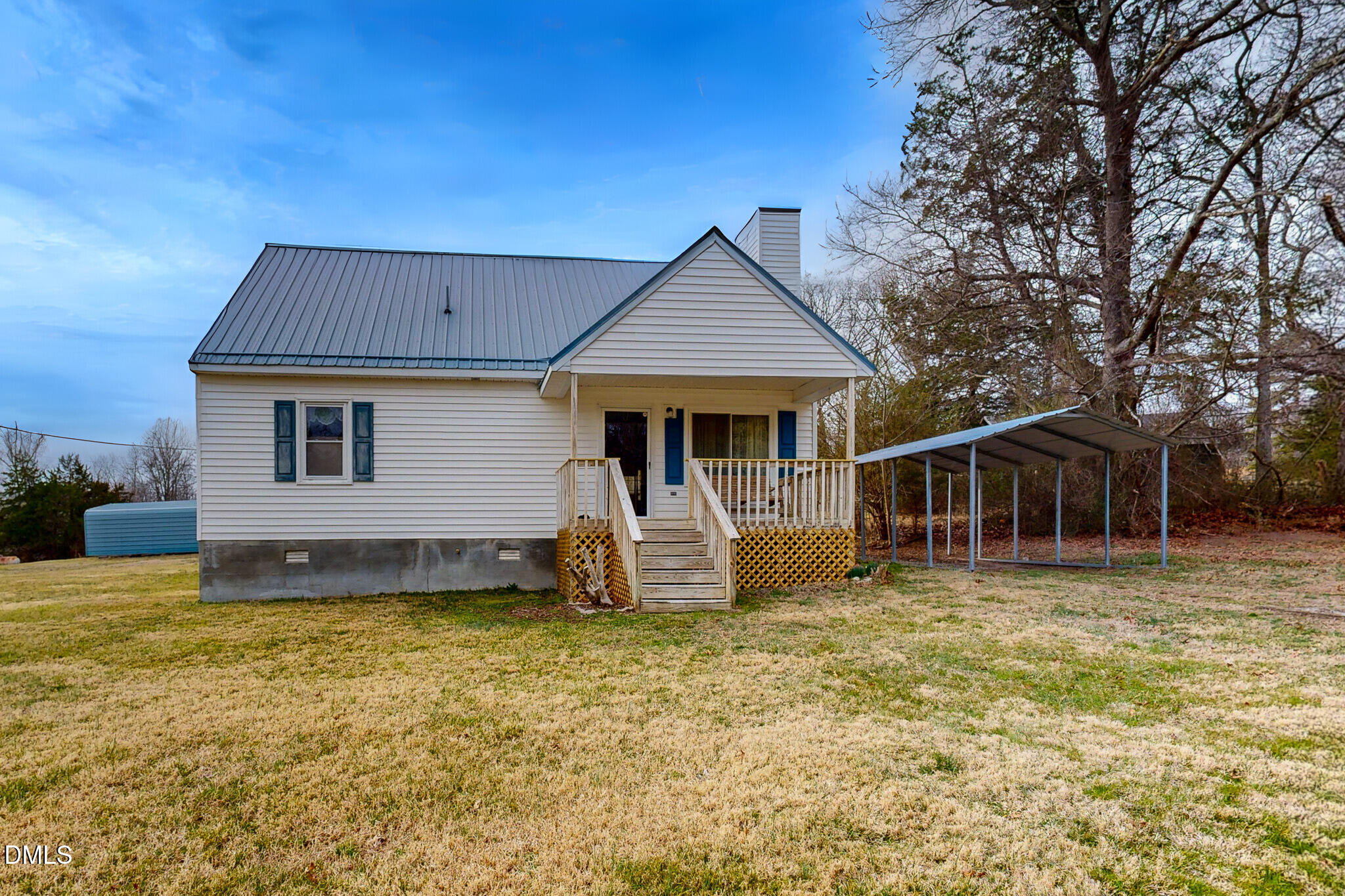 460 Medford Oakley Road Rougemont, NC 27572 - Photo 29 of 36 a front view of a house with a yard