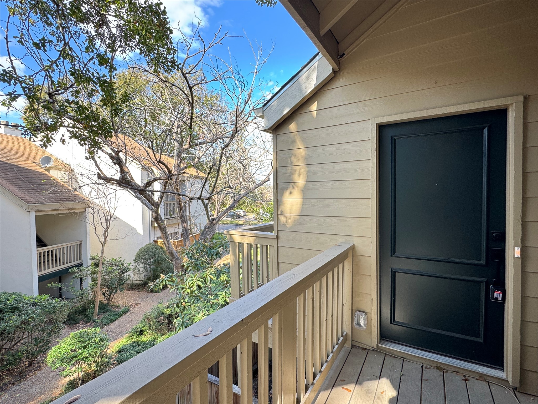 2100 Tanglewilde Street, Unit 626 Houston, TX 77063 - Photo 2 of 36 Front balcony leading to #626