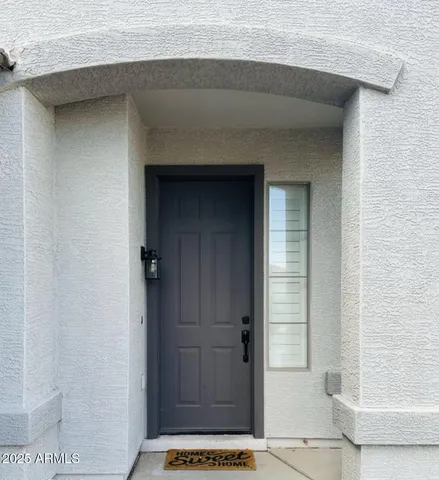 a door with a door