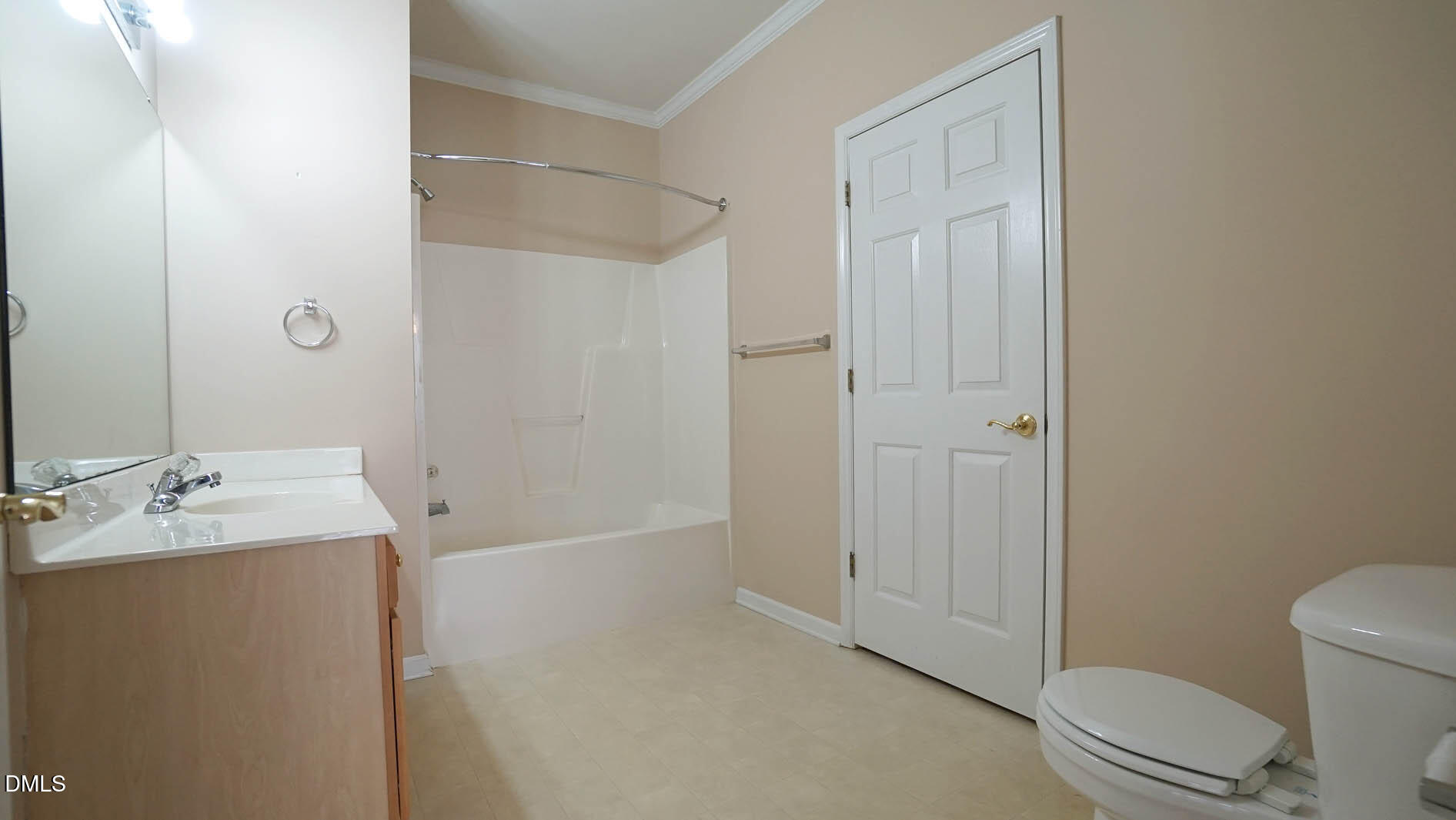 41 Signet Drive Durham, NC 27705 - Photo 26 of 34 a bathroom with a granite countertop sink toilet and shower