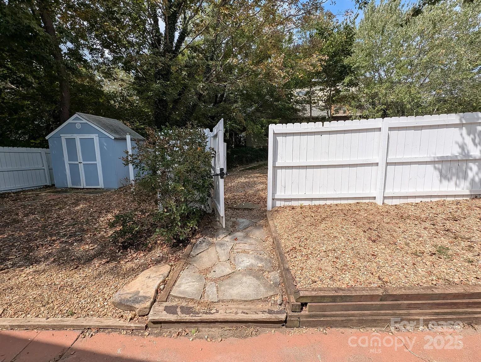 24 Woodrow Avenue Asheville, NC 28801 - Photo 23 of 30 a view of a backyard of the house