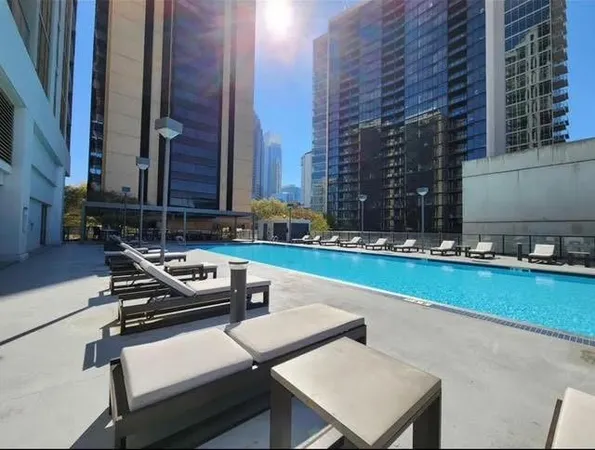 a view of outdoor space with seating area