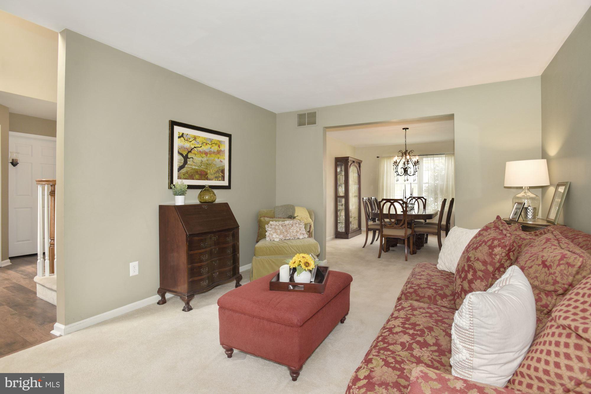 25 Thornhill Drive Lumberton, NJ 08048 - Photo 7 of 31 Living room open to Formal dining room