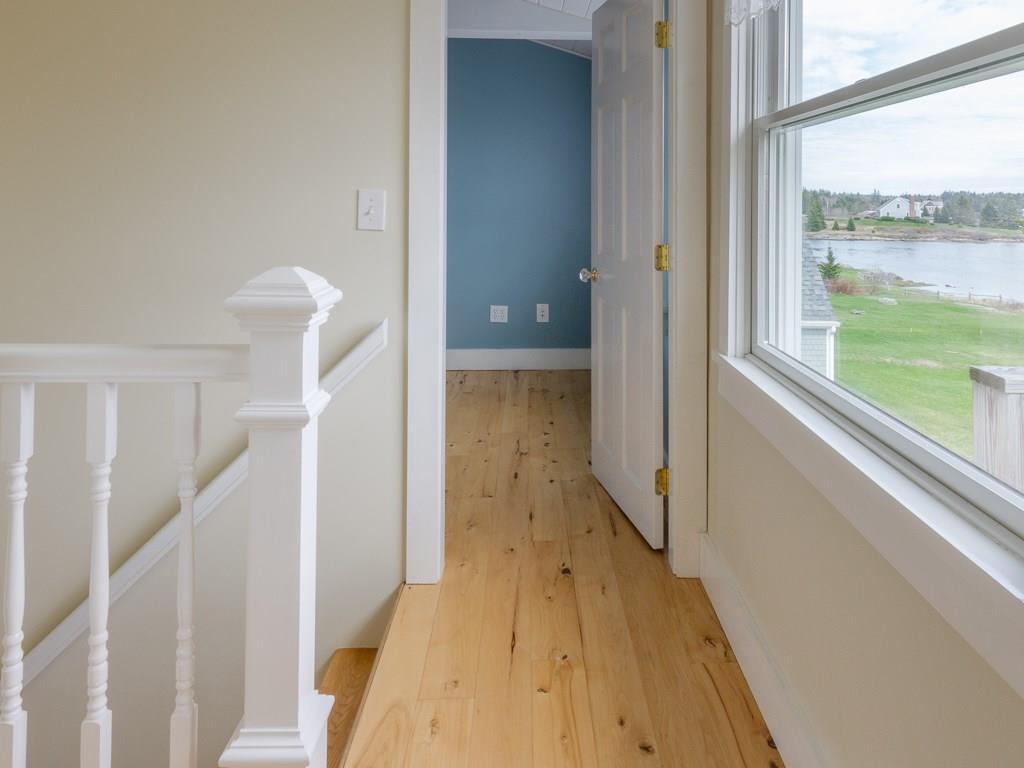 502 Port Clyde Road St. George, ME 04860 - Photo 14 of 25 Second floor hallway between the two...