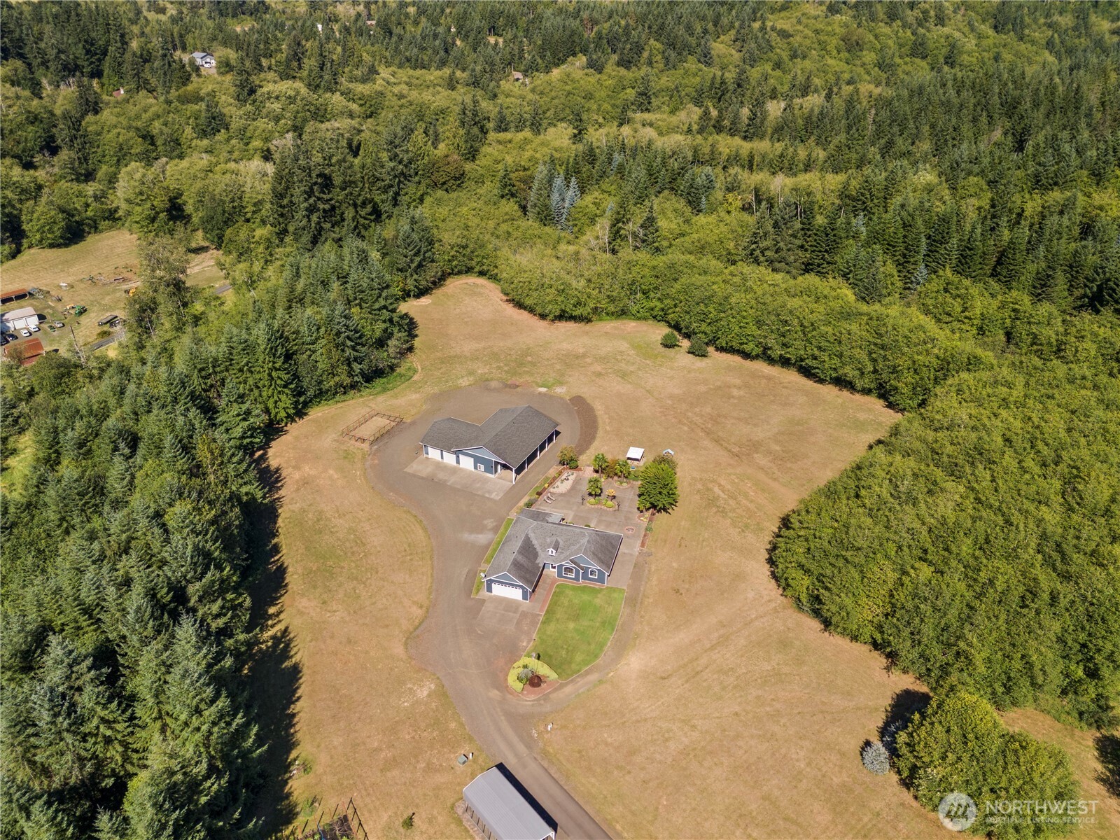 46 Richard Lane Elma, WA 98541 - Photo 39 of 40 a view of a water plant in a garden