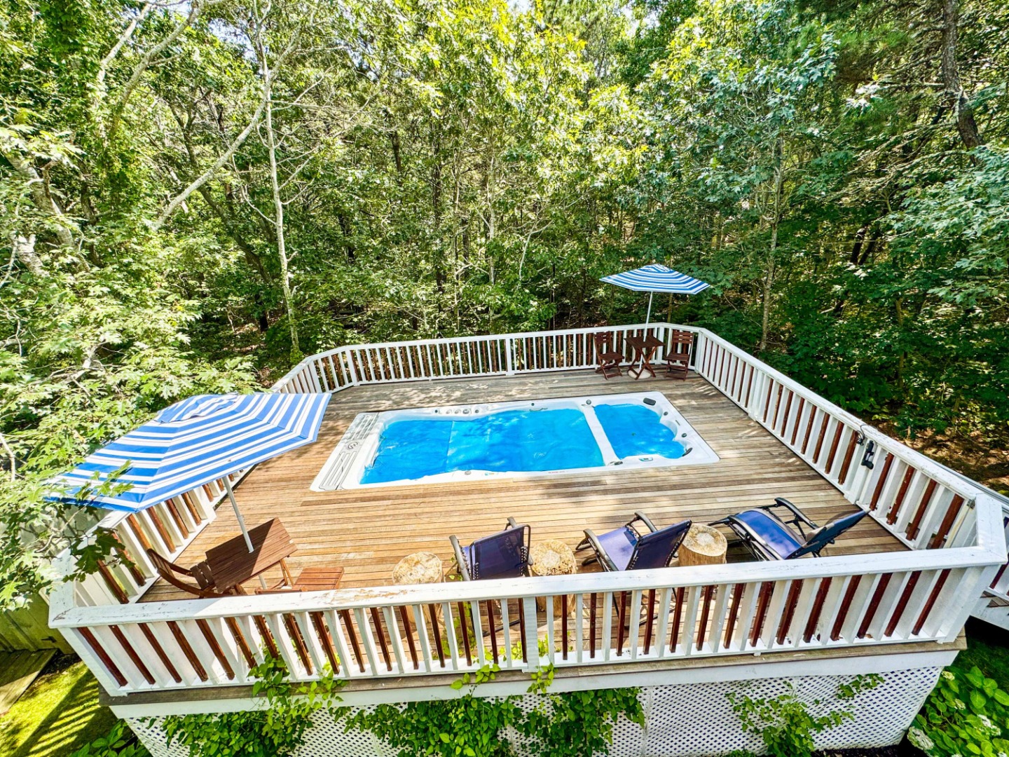 58 Rd To The Plaines Edgartown, MA 02539 - Photo 6 of 40 Swim spa with jacuzzi for any time of the day