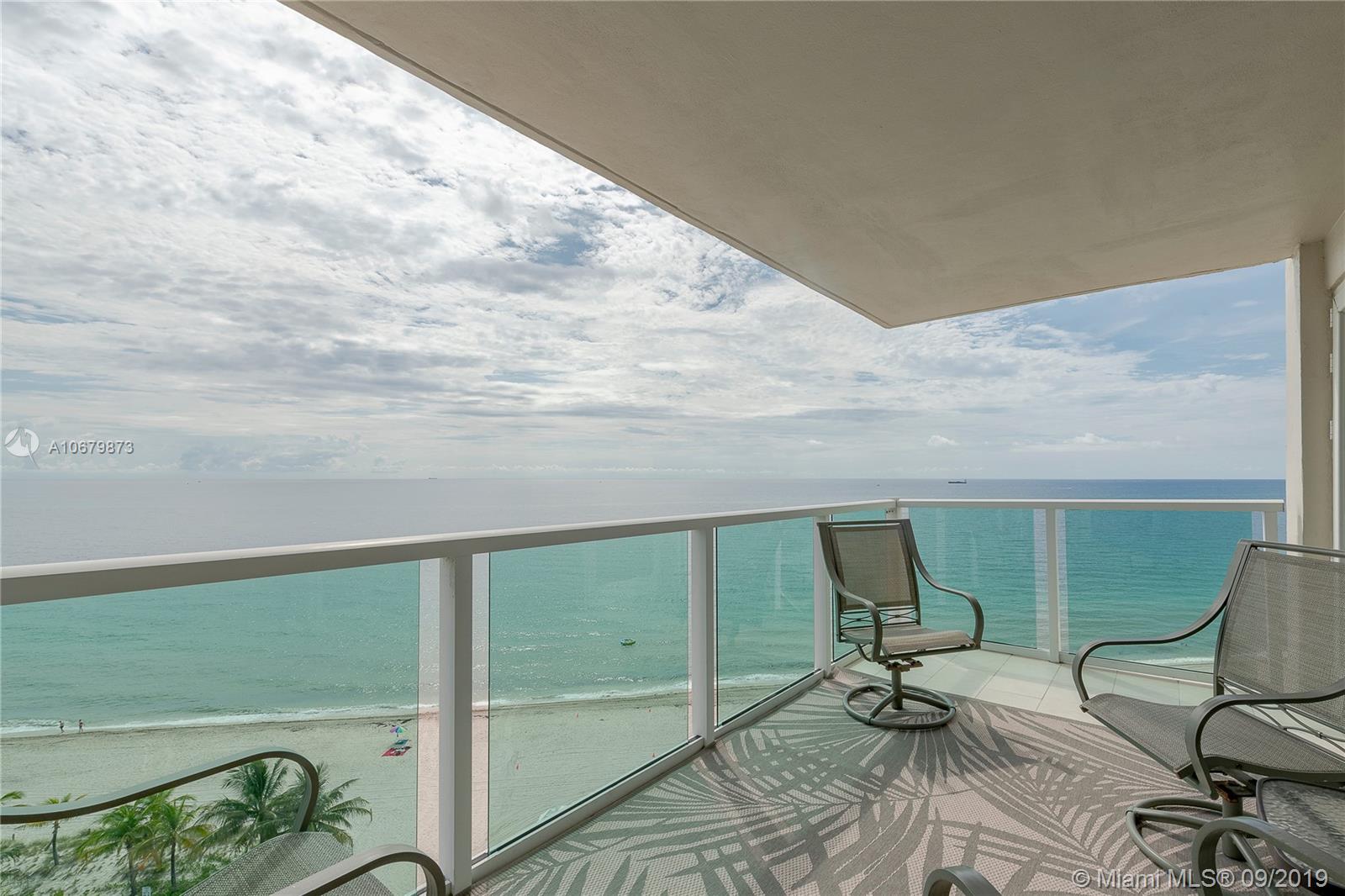 Balcony with North, South and East oceanfront views. The Relaxing Florida lifestyle