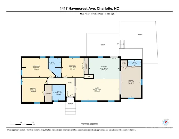 $3,295 | 1417 Havencrest Drive, Charlotte, NC 28211