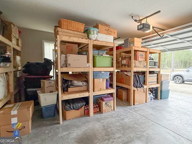 a view of a storage & utility room