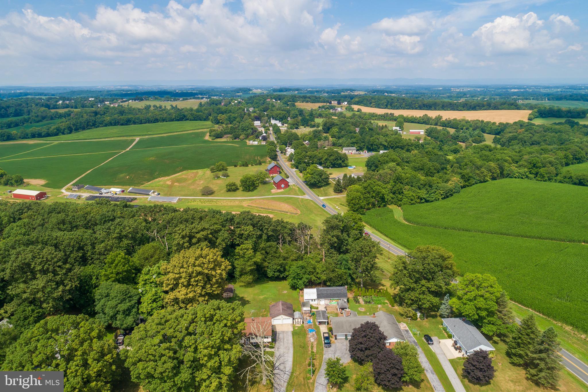 644 Jasontown Road Westminster, MD 21158 - Photo 60 of 68 Aerial lview looking toward historic Uniontown!