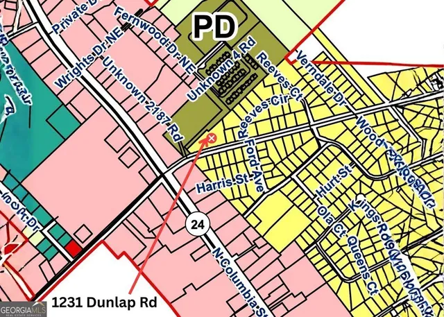 $599,000 | 1231 Dunlap Road Northeast, Milledgeville, GA 31061