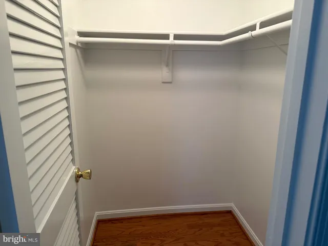 a view of walk in closet