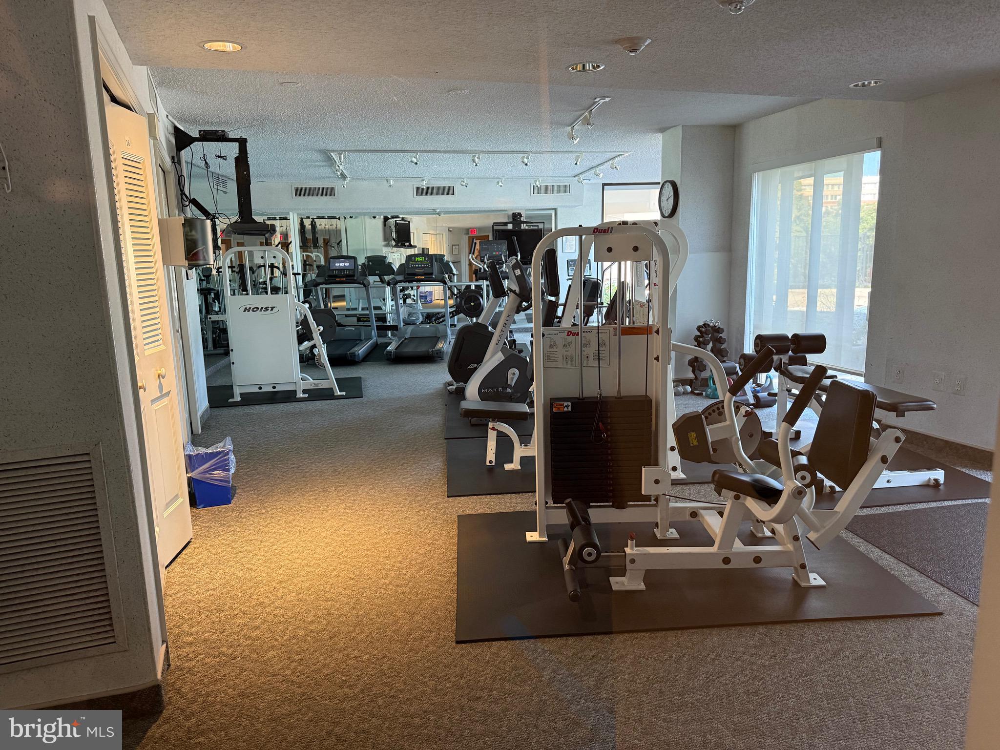 1101 South Arlington Ridge Road, Unit 214 Arlington, VA 22202 - Photo 38 of 41 a view of a room with gym equipment