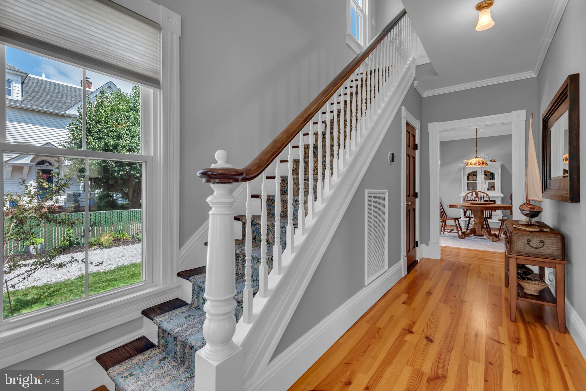1109 Locust Street Cambridge, MD 21613 - Photo 11 of 67 Foyer- custom built staircase