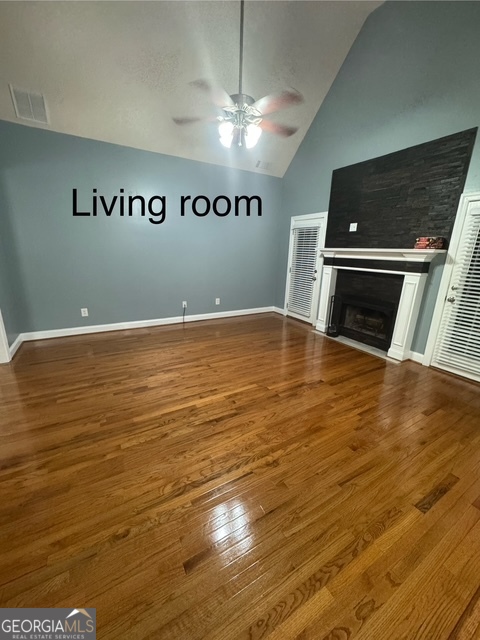 430 Bethany Road Covington, GA 30016 - Photo 9 of 39 a view of an empty room with wooden floor