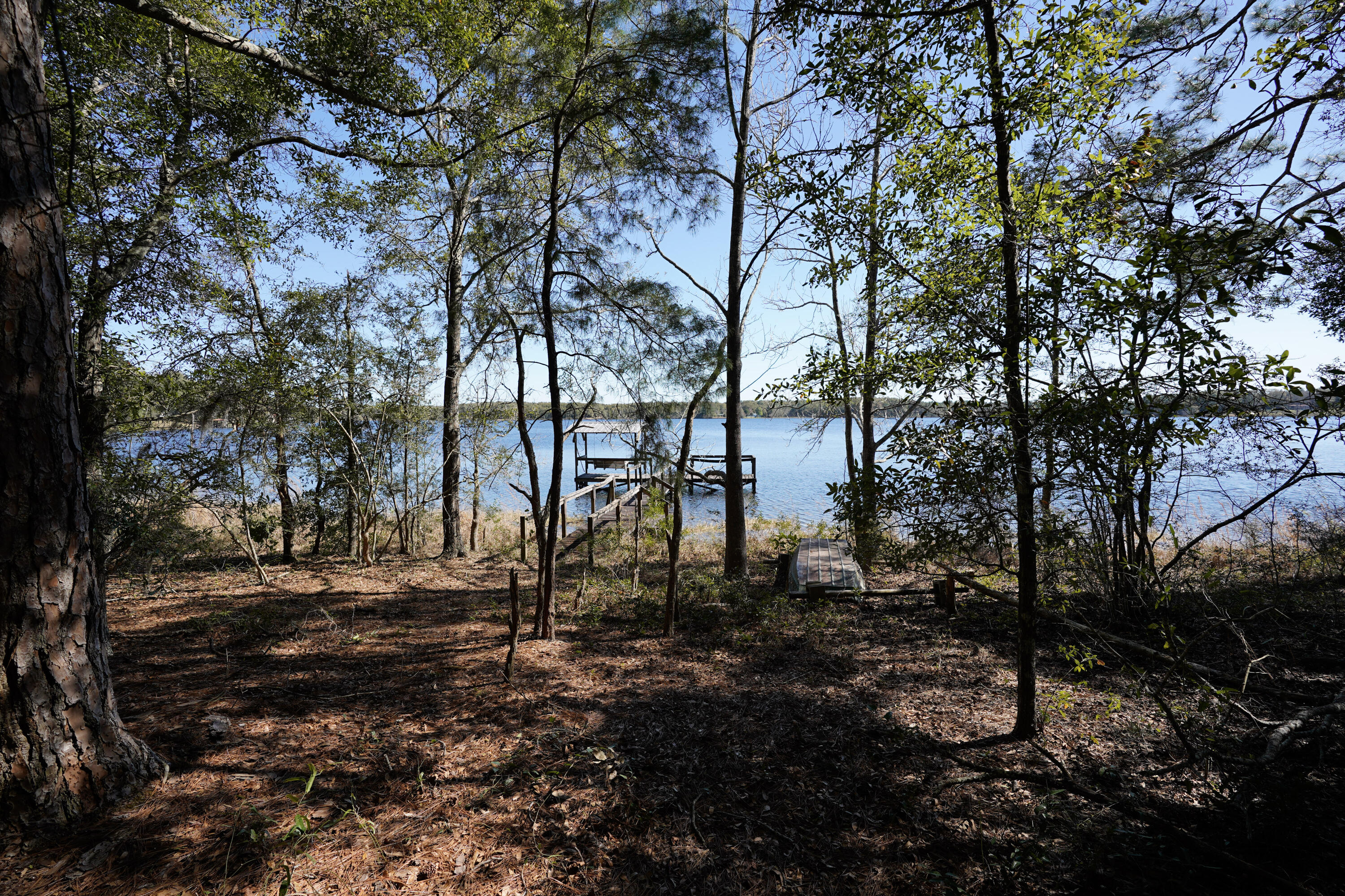 299 Holley King Road DeFuniak Springs, FL 32433 - Photo 26 of 40 a backyard of a house with lots of green space