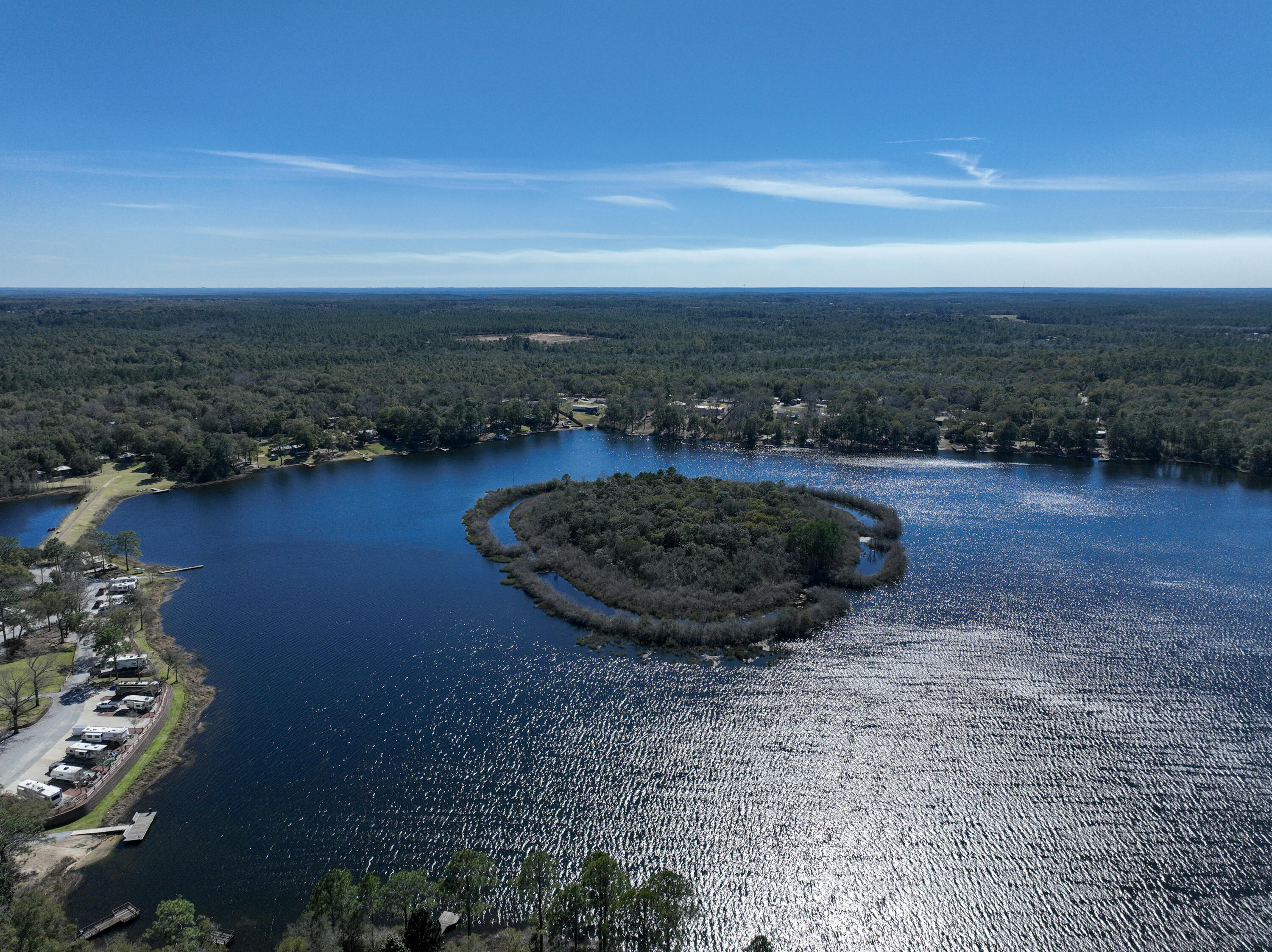 299 Holley King Road DeFuniak Springs, FL 32433 - Photo 7 of 40 a view of a water with an ocean space