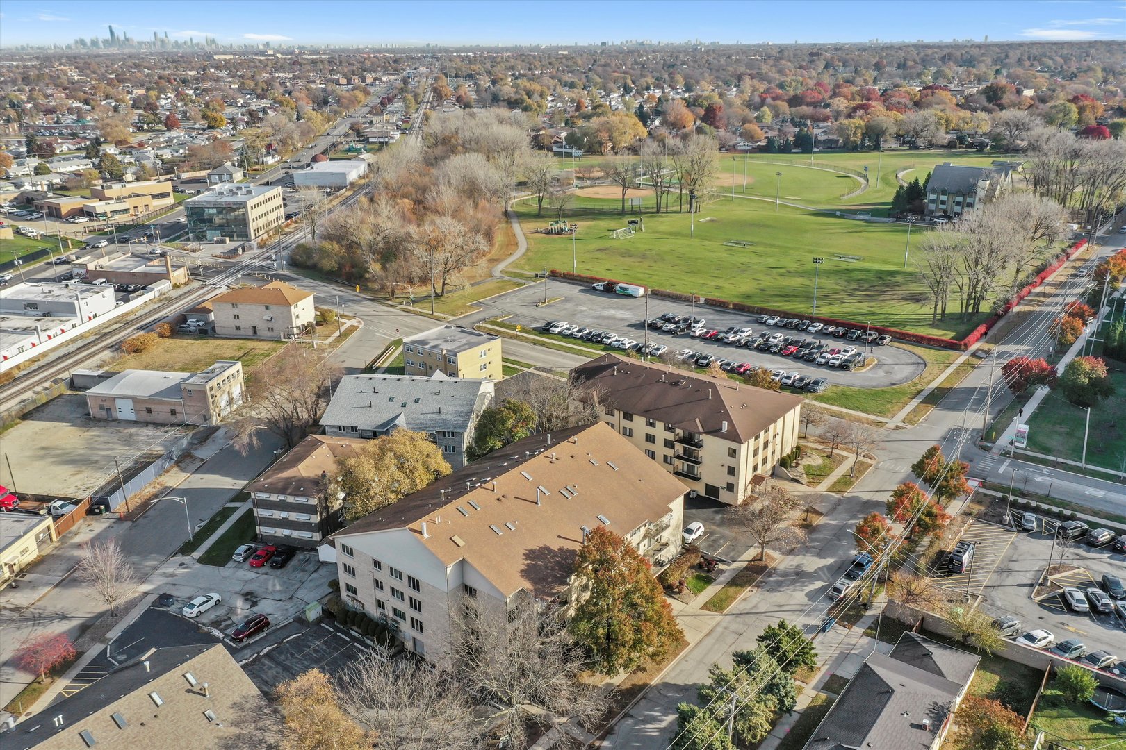 4530 West 93rd Street, Unit 1A Oak Lawn, IL 60453 - Photo 18 of 18 an aerial view of a city