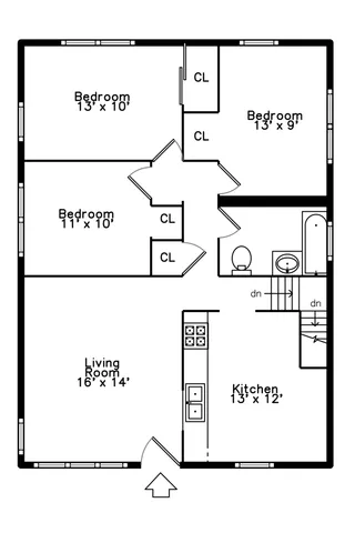 a picture of a wall with a white wall and a painting