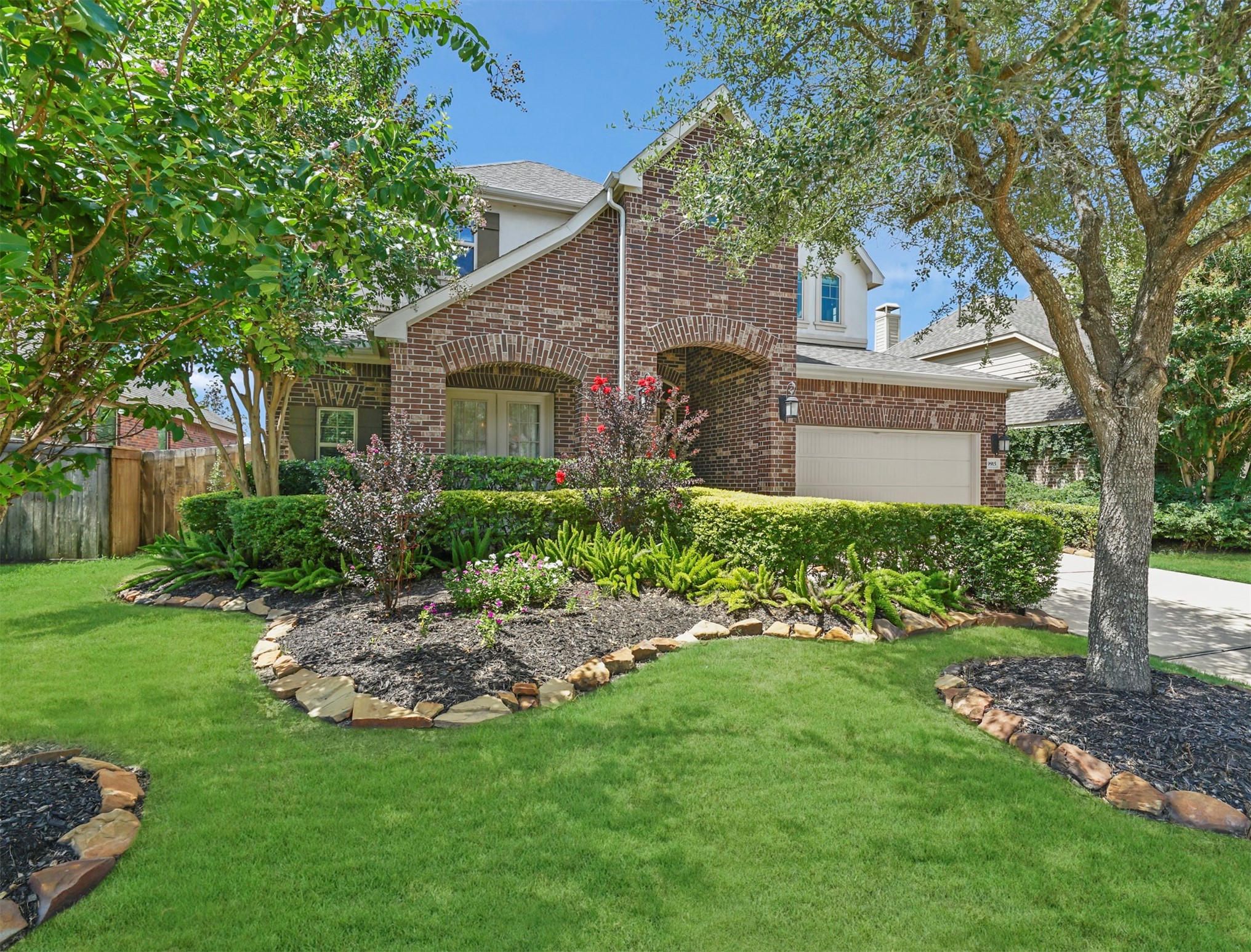 9915 Rochs Hill Court Katy, TX 77494 - Photo 32 of 32 a view of a house with a yard