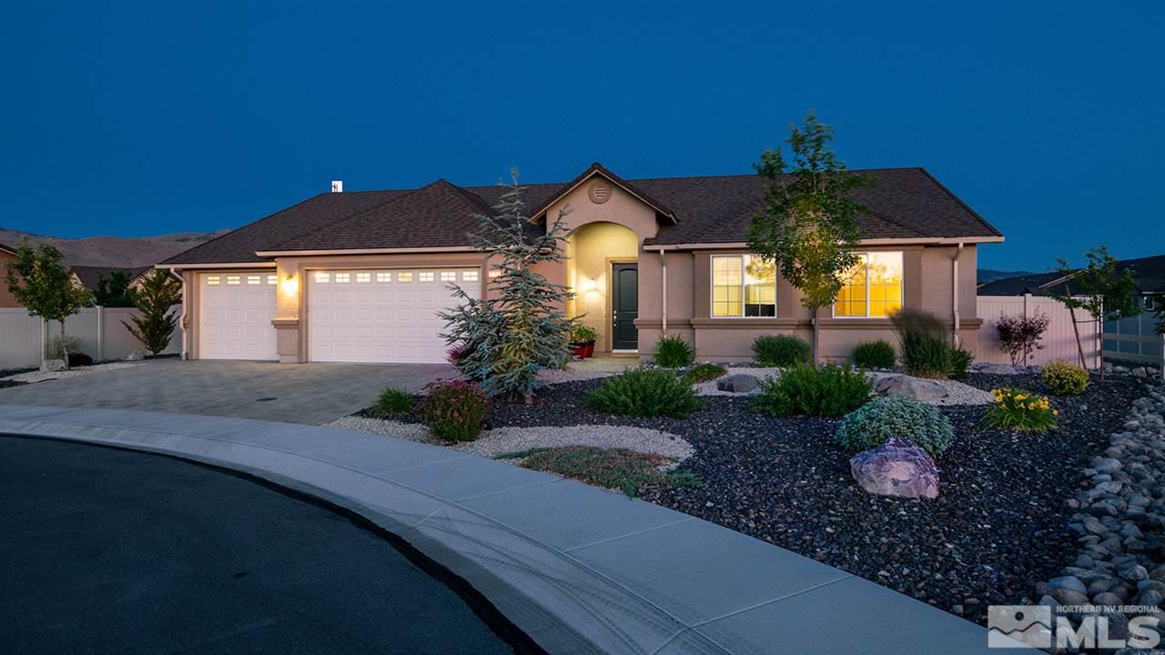 2260 Makenna Drive Reno, NV 89521 - Photo 1 of 27 a front view of a house with yard and green space