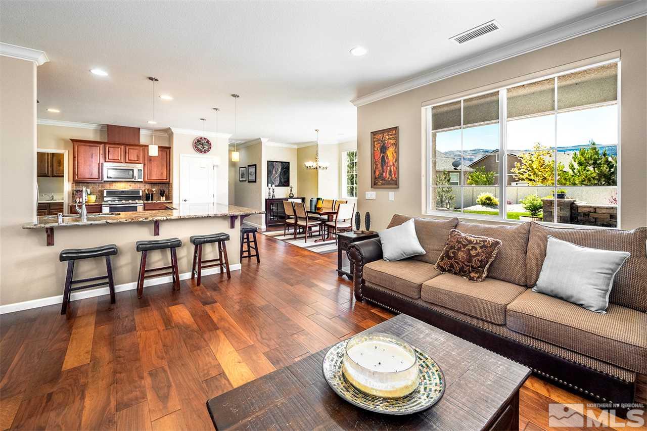 2260 Makenna Drive Reno, NV 89521 - Photo 4 of 27 a living room with furniture and a large window