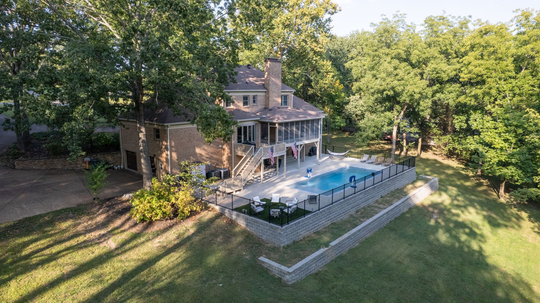 1928 Arlington Road Lebanon, TN 37087 - Photo 11 of 90 an aerial view of a house with a yard basket ball court and outdoor seating