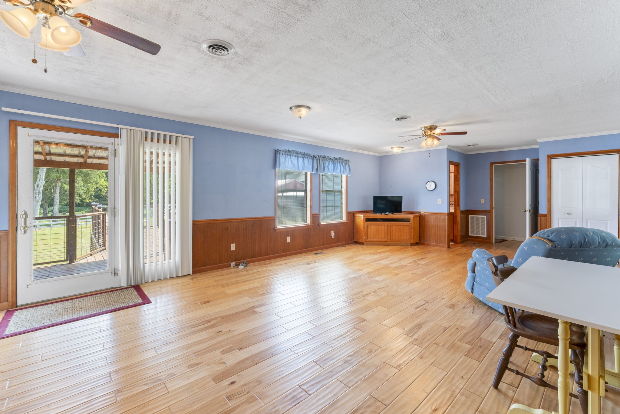 6737 Windrow Road Rockvale, TN 37153 - Photo 14 of 49 a bedroom with furniture and wooden floor