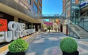a view of an chairs and tables in the patio