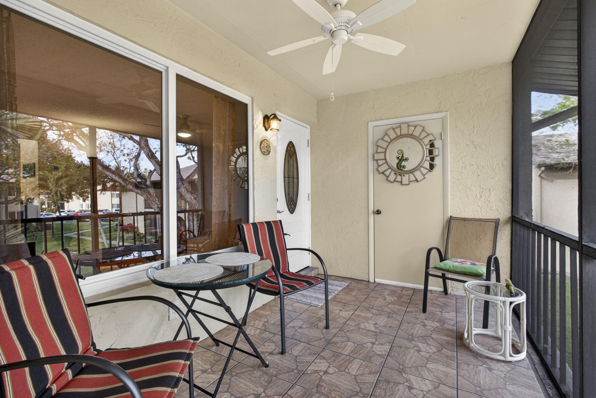 301 Pine Ridge Circle, Unit B2 Greenacres, FL 33463 - Photo 4 of 31 Screened Lanai