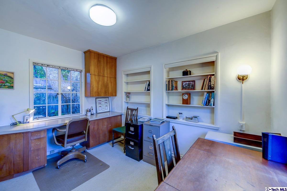 1271 Roanoke Road San Marino, CA 91108 - Photo 38 of 65 a view of a workspace with furniture and window