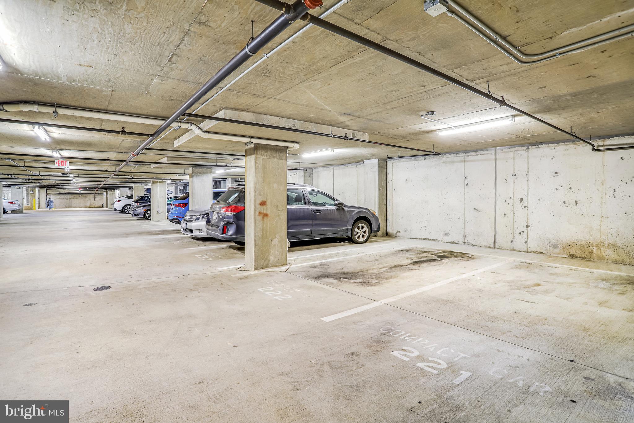 1001 L Street Northwest, Unit 811 Washington, DC 20001 - Photo 24 of 45 a view of parking garage with cars