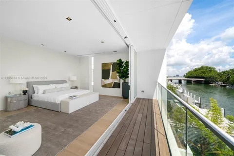 a view of hallway with stairs