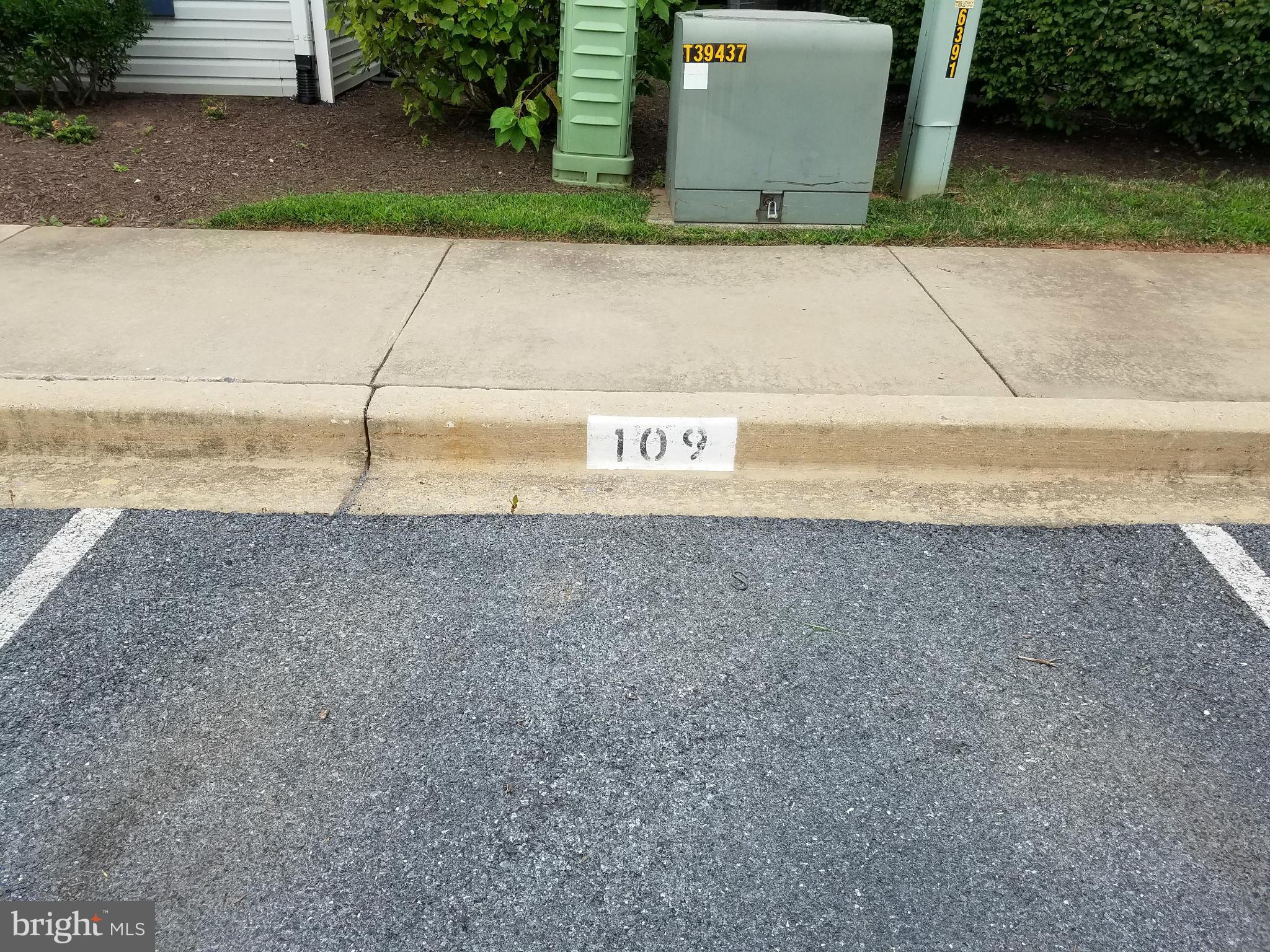 6391 Rutherford Court, Unit B Frederick, MD 21703 - Photo 25 of 25 Assigned parking spot 109