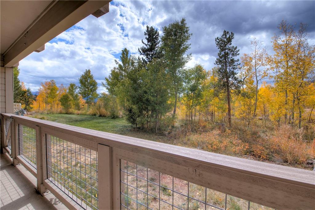 4811 Ryan Gulch Road, Unit 4811 Silverthorne, CO 80498 - Photo 3 of 35 a view of a wooden fence