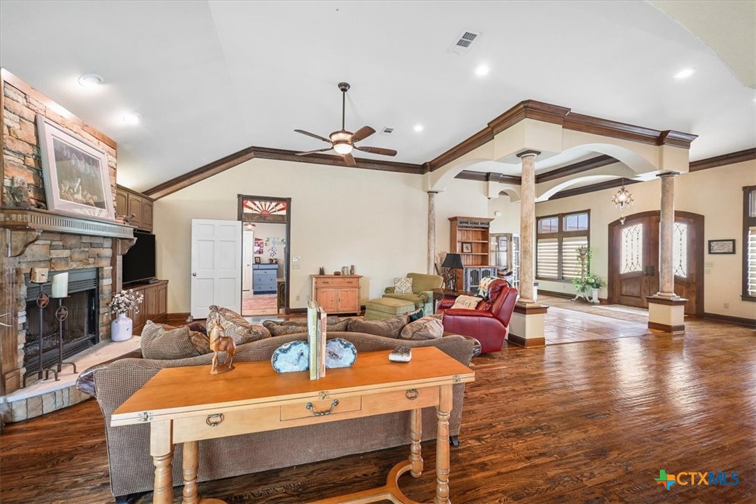 615 Benchmark Trail Belton, TX 76513 - Photo 15 of 36 a view of a dining room with furniture