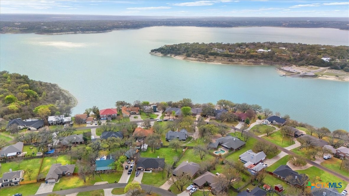 615 Benchmark Trail Belton, TX 76513 - Photo 3 of 36 a city view with boat and lake view