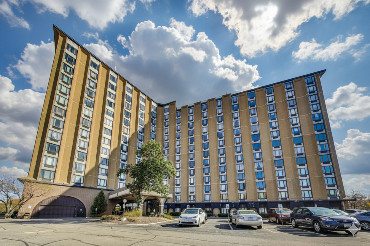 a view of a building