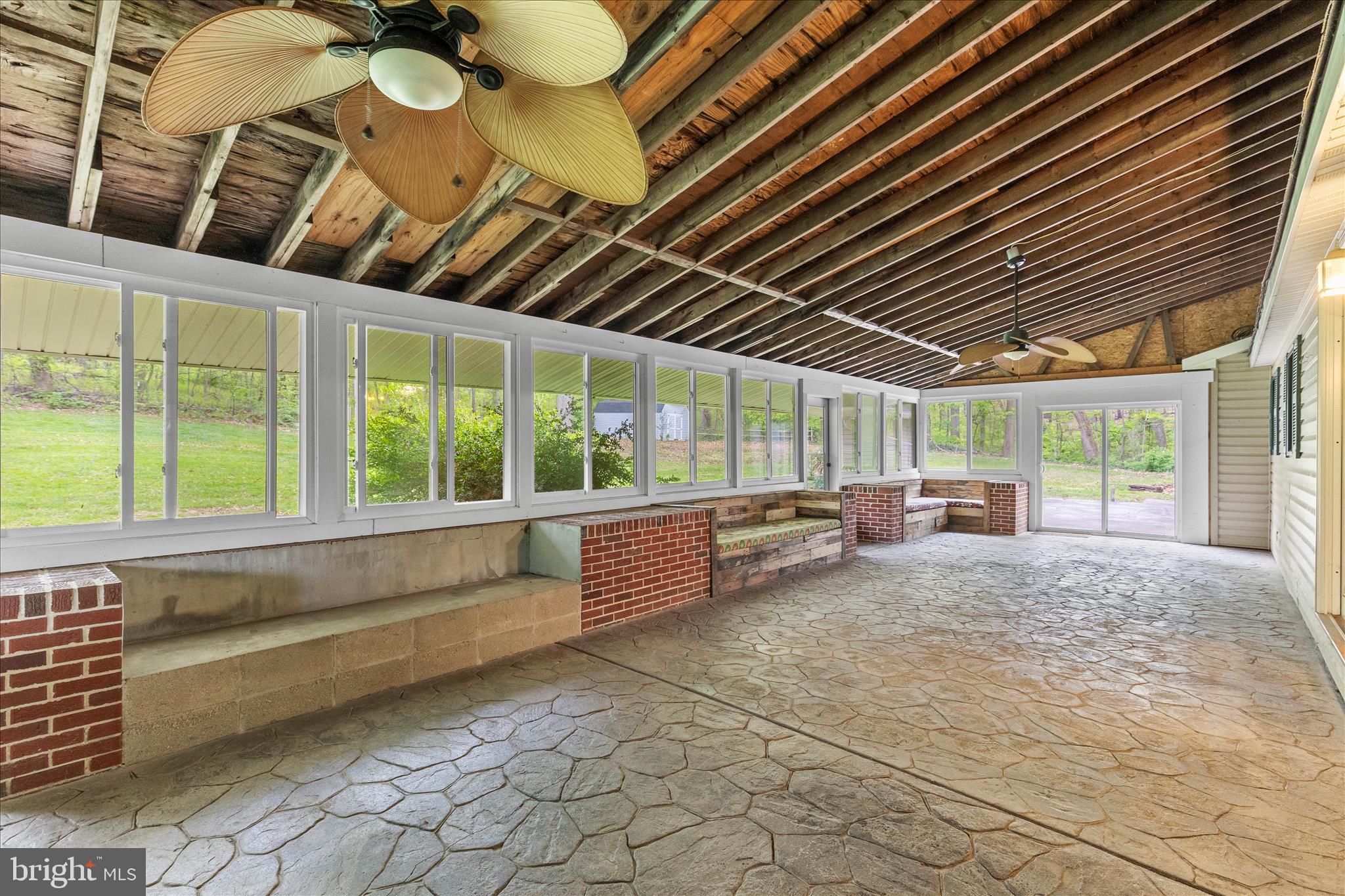 1426 Ridge Road Whiteford, MD 21160 - Photo 37 of 58 Large enclosed sunroom overlooking back yard