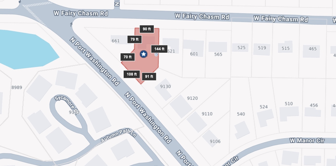 641 West Fairy Chasm Road Bayside, WI 53217 - Photo 43 of 43 Lot