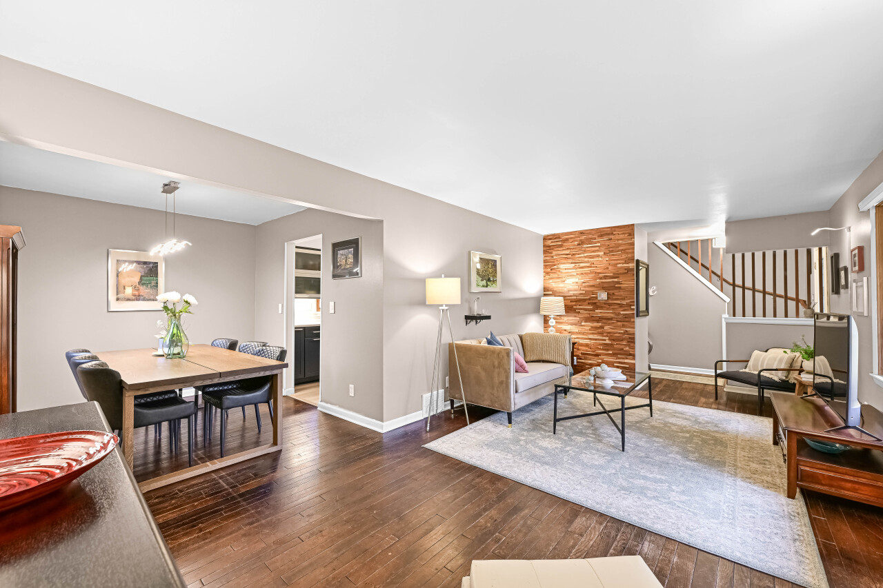 641 West Fairy Chasm Road Bayside, WI 53217 - Photo 7 of 43 Family Room to Dining Room