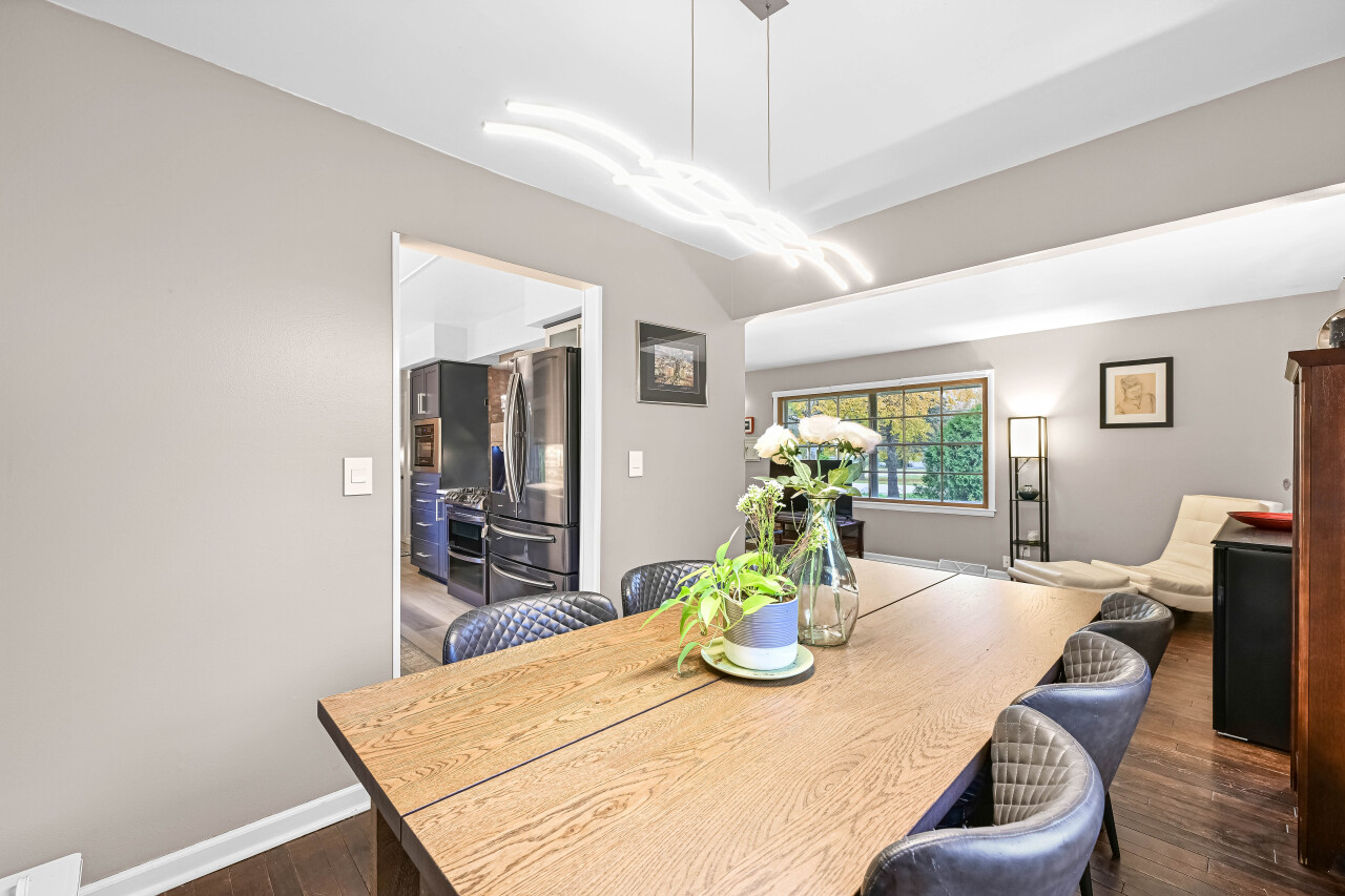 641 West Fairy Chasm Road Bayside, WI 53217 - Photo 9 of 43 Dining Room to Kitchen