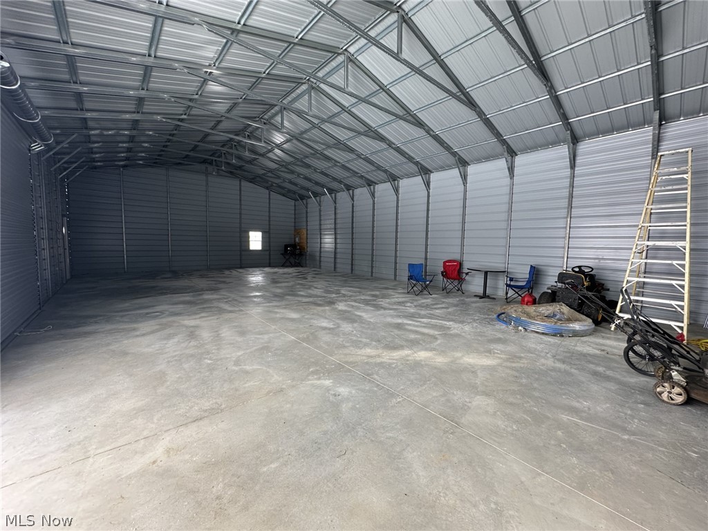 937 Chenango Road Wakeman, OH 44889 - Photo 9 of 18 Inside Outbuilding with concrete floor